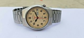 Vintage West And Watch Automatic Day Date Swiss Made Wrist Watc Antique 8