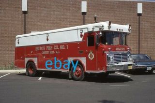 Cherry Hill Nj (erlton) 1968 Ford Swab Rescue - Fire Apparatus Slide