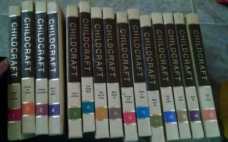 Vintage 1972 Childcraft Books; Fifteen Volumes (complete Set) 1 - 15