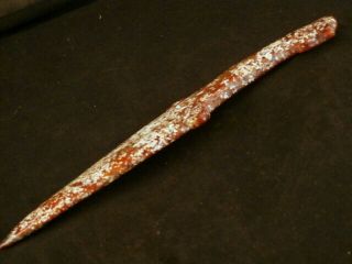 6.  9 Inches Special Chinese Old Jade Shang Phoenix Dagger B108 5