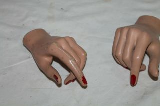Vintage Female Mannequin Hands