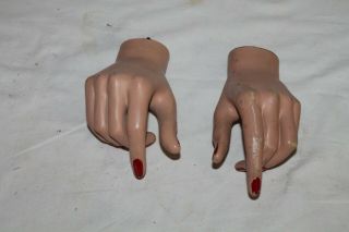 vintage female mannequin hands 2