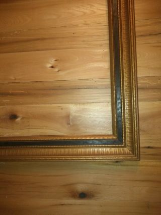 Antique Vintage Ornate Gold Wood Picture Frame Wall Art Decor 17x23 6