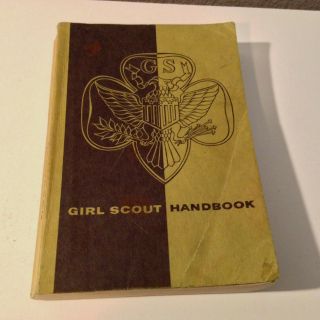Girl Scout Handbook Book 1960 -