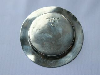 Asprey & Co London 1917 Silver Pin Dish Assayed Birmingham Numbered 8446