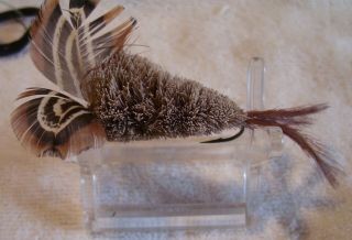 VINTAGE HAIR FLY LURE 5/30/19POT FLY SIZE 2 