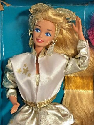 1993 Hollywood Hair Barbie Deluxe Play Set 10928 and Hollywood Hair Ken 4829 4