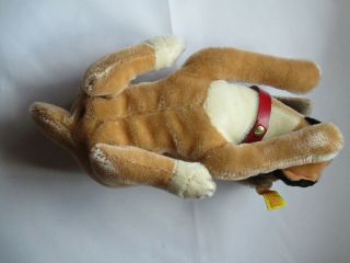 Vintage Steiff Boxer Puppy Dog with Ear Button Tag & Card 6