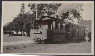 Old Photo Of Kogarah Steam Train Sydney South Wales C1923