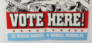 Vote DC / Marvel Storm vs Wonder Woman 1995 Promo Poster 22 