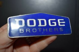 Antique 1932 Dodge Brothers Truck Motor Car Co.  Auto Automobile Emblem Badge