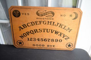 Rare Antique Wooden Ouija Board 1920 William Fuld Baltimore