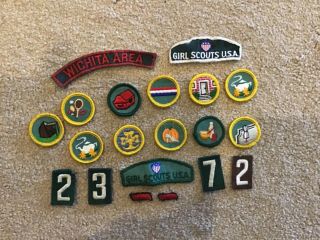 Vintage Girl Scout Badges And Patches