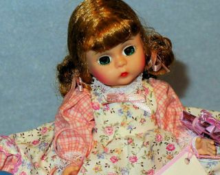 Vintage Madame Alexander HAPPY BIRTHDAY Doll,  Green Eyes Red Hair 3