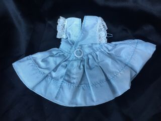 Vintage 1950s Nancy Ann Muffie Doll Dress Blue Tagged Ginny Wendy 2
