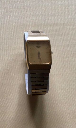 Vintage Seiko SX 5Y95 - 5000 Gold Tone Men ' s Quartz Watch Running 2