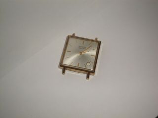Vintage Invicta Since 1837 Mens Wrist Watch 17 Jewels Swiss Made