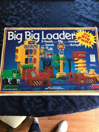 Vintage Big Big Loader Construction Set By Tomy 5003 - All Parts Enclosed 1994