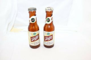 VTG Mini Schlitz Beer Salt & Pepper shaker set Estate 2