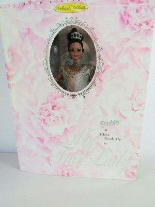 Nrfb Mattel Barbie Eliza Doolittle Doll My Fair Lady Vtg 1995 Hollywood Legends