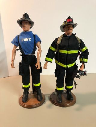 Real Heroes 9/11 York Fdny Firefighter 12 " Action Figures Tom Selleck