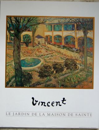 Moving Art Van Gogh Le Jardin De La Maison De Sainte 22x28 Print Popular