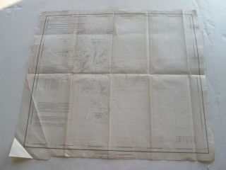 1849 U.  S.  Coast Survey Nautical Chart " Davis South Shoal & Dangers "
