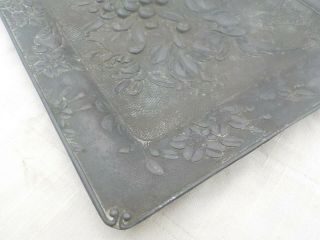Art Noveau Pewter Copper Pin Tray 3