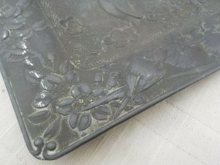 Art Noveau Pewter Copper Pin Tray 4