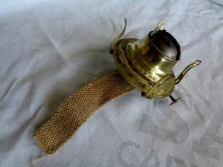 Vintage Antique Queen Anne No.  2 Oil Lamp Burner Light Part With Wick