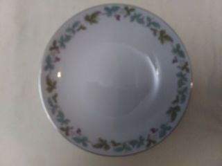 Vintage Fine China Japan 6701 Ms Large Bowl Grapevine 9 " 1/4 By 9 " 1/4 & 2 " High