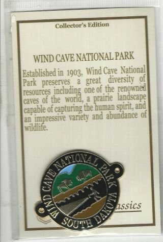 Hiking Stick Medallion Wind Cave National Park South Dakota