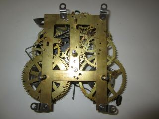 Antique Sessions Mantel Clock Movement,  Time and Strike,  8 - Day,  Key - wind 2