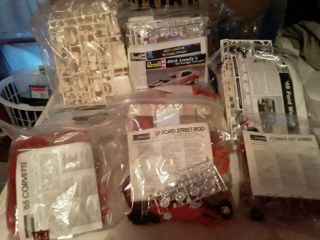 9 Amt Revell Model Collectible Classic Vintage Kits Toys Kids Chevy Ford