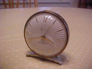 Vintage 1955 Westclox " Clock Of Tomorrow " Alarm Clock / Great