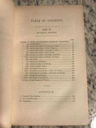 1857 Antique Art History Book 