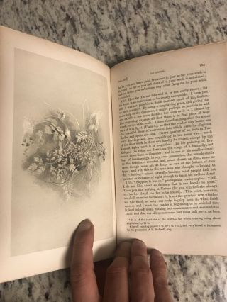 1857 Antique Art History Book 
