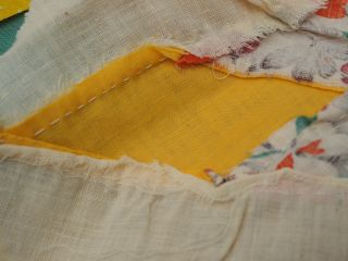 20 1930 Quilt Blocks Cotton fabric Feed sack 16 