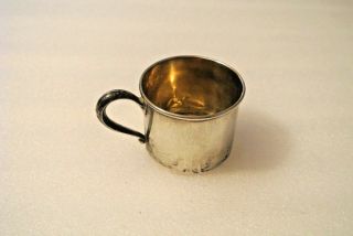 Antique Sterling Silver Baby Cup - - - Weights - 42 Grams