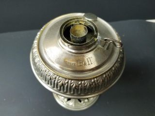 Miniature Antique B&H Parlor Oil Lamp Base 5