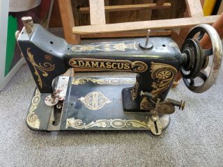 Vintage Damascus Sewing Machine Neat Item