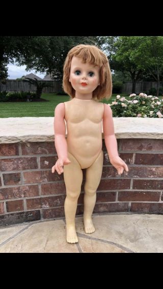 Vintage 50’s 32” Doll - Generic Penny Playpal Doll Play Pal 4