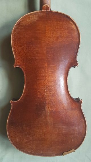 Antique Violin in quality Wood Case.  Possibly early 19th century 3