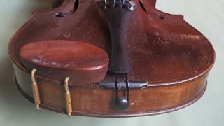 Antique Violin in quality Wood Case.  Possibly early 19th century 5