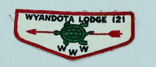 Bsa Vintage Order Of Arrow Lodge Pocket Patch - 1959