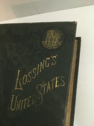 Lossing ' s History of the United States 1884 Antique Hardcover Illustrated 4