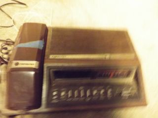 Vintage SooundDesign AM/FM Electronic Clock Radio Model 7566 - A with Phone 2