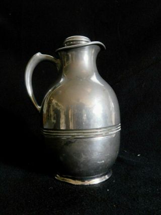 Antique 1917 Landers Frary & Clark Universal Coffee Thermos Carafe Deco Pitcher