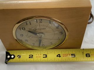 Antique Mid Century Sessions Clock Co Electric Desk Style 7