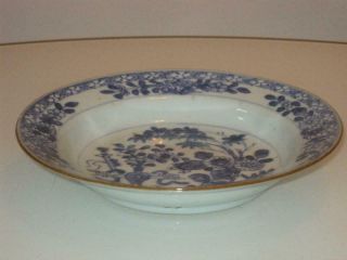 STUNNING ANTIQUE 18th CENTURY CHINESE BLUE & WHITE PORCELAIN PLATE 2